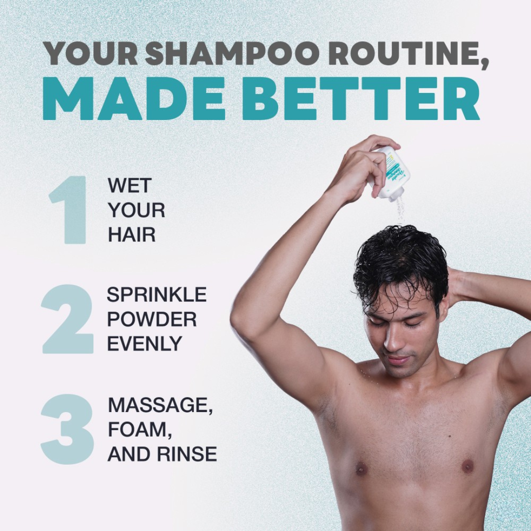 Oil Control Powder Shampoo