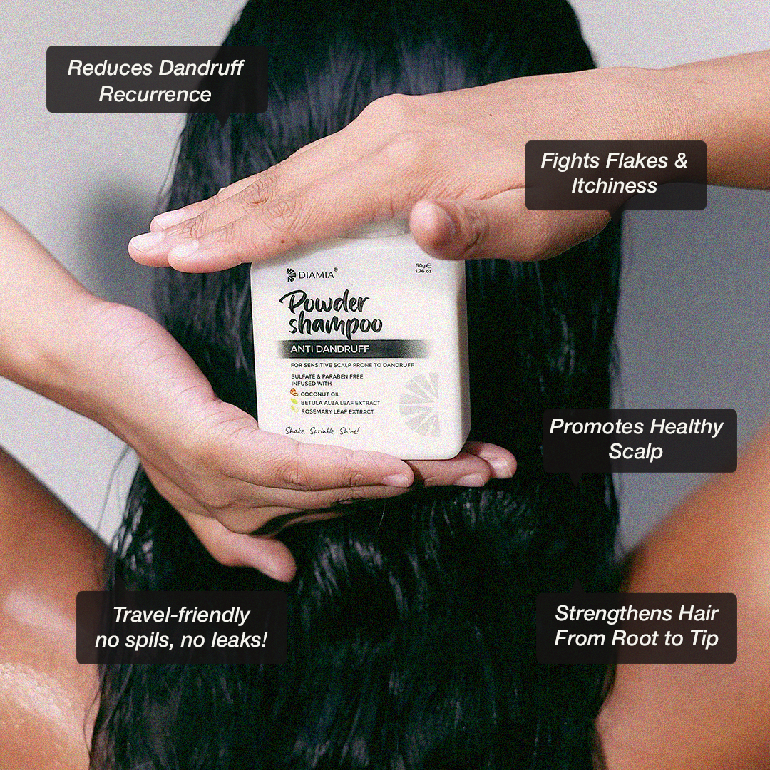 Anti Dandruff Powder Shampoo
