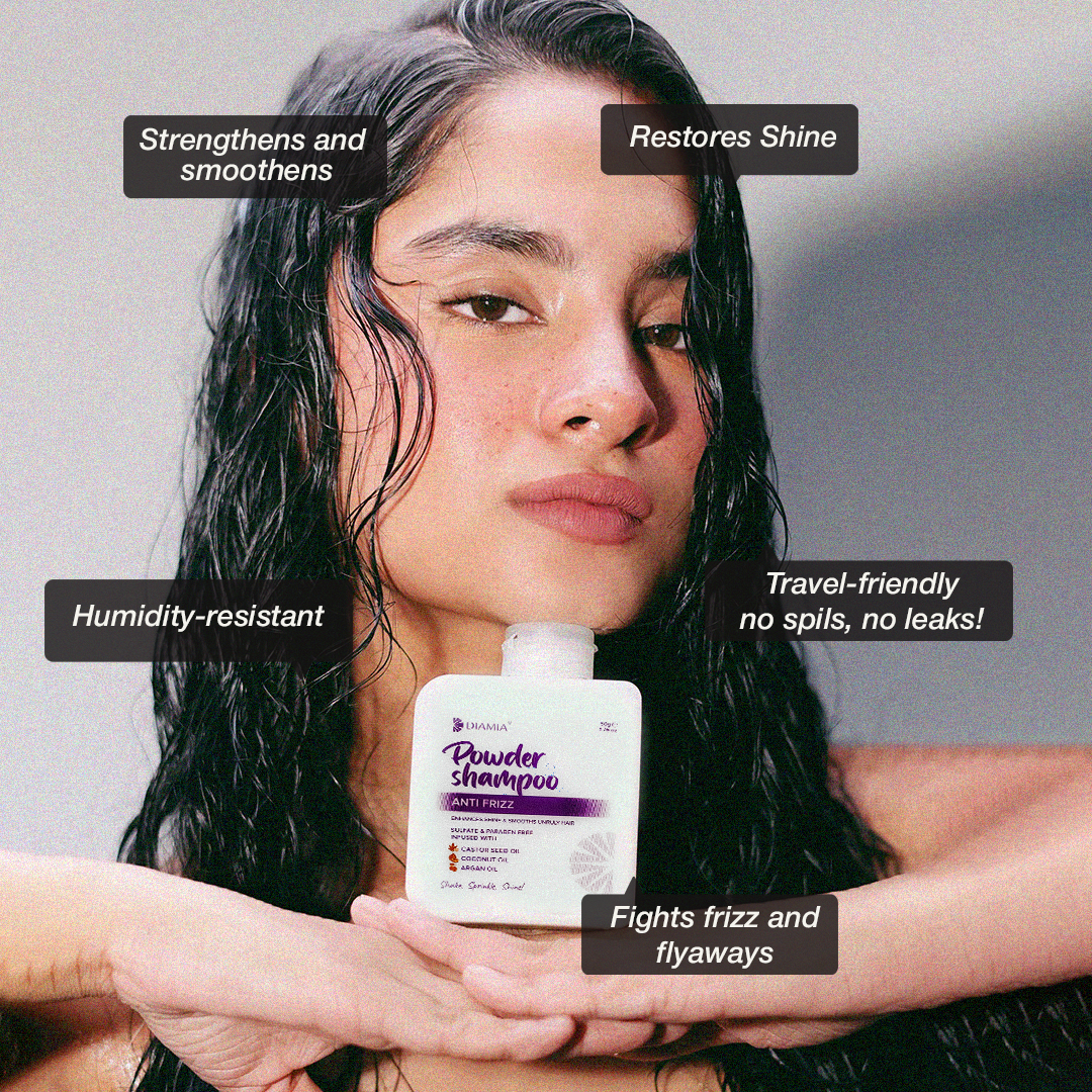 Anti Frizz Powder Shampoo