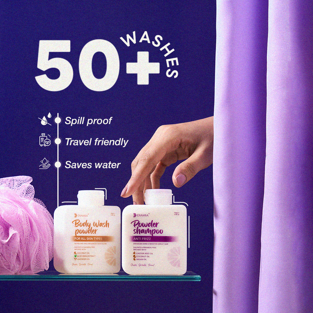 Anti Frizz Powder Shampoo