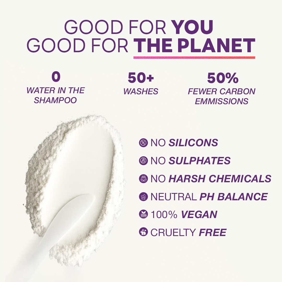 Anti Frizz Powder Shampoo